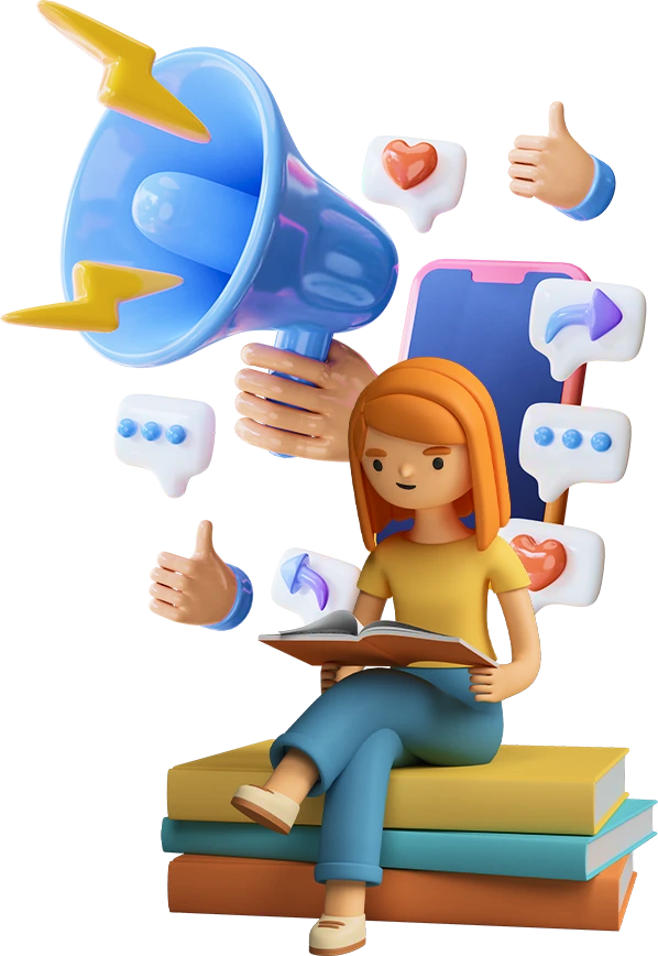 Book marketing campaign dashboard and promotional assets